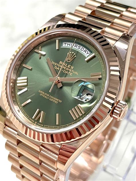 rolex 40 jahre alt|rolex rose gold day date 40.